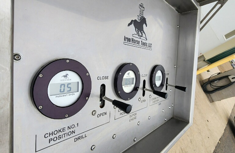 AutoChokeXT control panel